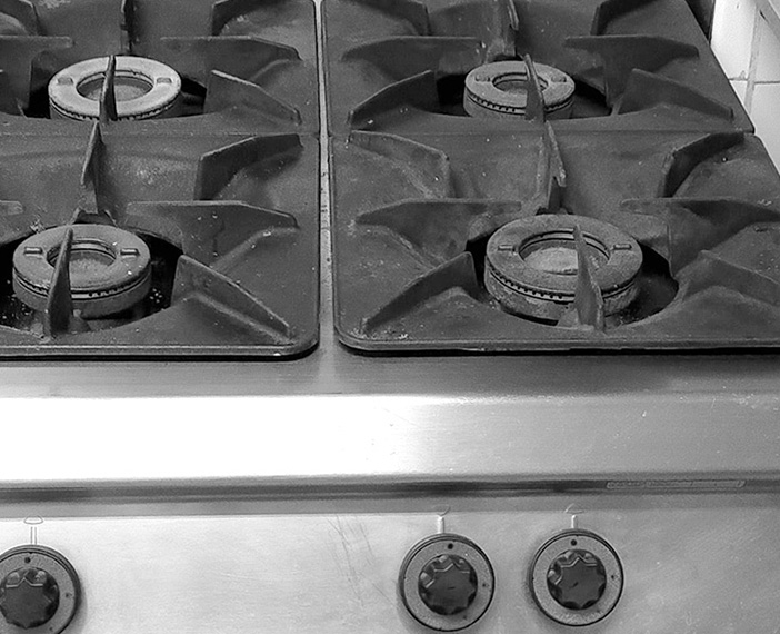 Una cocina profesional en Mallorca