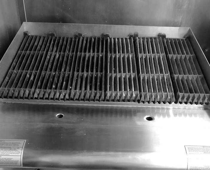 Parrilla profesional para alquilar